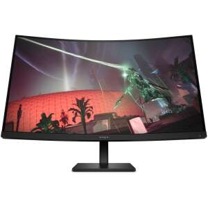 HP Omen 32c 31,5-calowy zakrzywiony monitor do gier, rozdzielczość QHD, częstotliwość odświeżania 165 Hz, AMD FreeSync Premium - Monitor