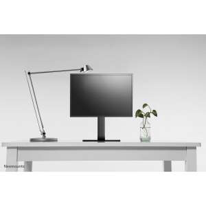 Neomounts stojan na monitor s monitorom na stole - TV stojany a nástenné držiaky