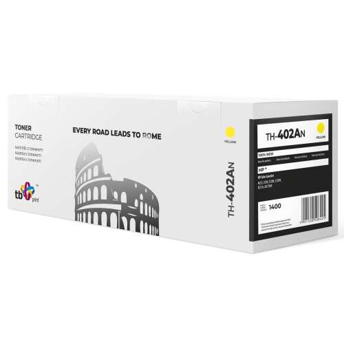 TB Print TH-402AN sárga kompatibilis tonerkazetta HP Color LaserJet nyomtatókhoz - Toner