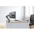 Neomounts DS70-700BL2 dual monitor desk mount with monitors in office setting