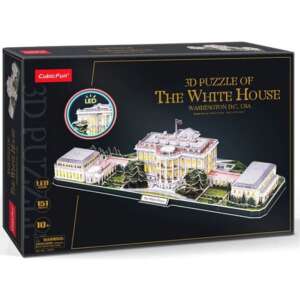 Cubicfun Fehér Ház - 151 darabos 3D puzzle 72531551 3D puzzle