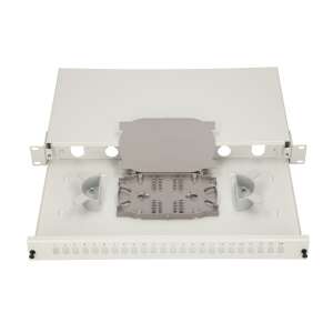 Extralink 24 Core V2 | Przełącznica | 24 porty, biały 98536542 - Extralink