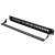 ExtraLink EX.9656 19 inch 24 port patch panel, black, disassembled