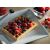 Waffle with berries and powdered sugar