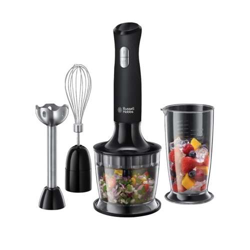 Ponorný mixér Russell Hobbs 3 v 1 s drvičom, šľahačom a pohárom
