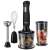 Blender vertical Russell Hobbs 3 în 1 cu tocător, tel și pahar