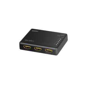 LogiLink HD0036 HDMI Splitter, 1 input to 4 outputs, 4K Ultra HD resolution, black - HDMI Adapter
