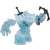 Schleich Eldrador Creature Ice Giant figure, back view, blue ice monster with a black anchor and sword
