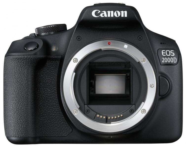 Canon eos 2000d digitális fényképezőgép - fekete