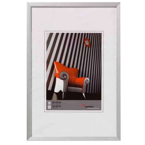 Ezüst képkeret, Walther Design, 30x40 cm