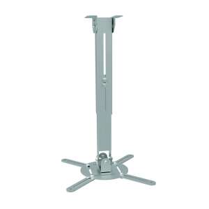 TB TB-M52 Deckenprojektorhalterung, Silber - Ständer für Projektoren