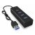 IcyBox Crni 4-Portni USB 3.0