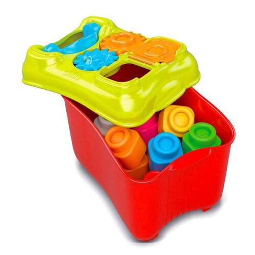 Clemmy Baby Kockák Vödörben, Formaválogató Játék