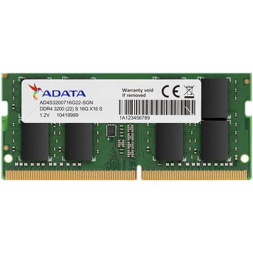Adata 16GB / 3200 Premier DDR4 RAM pentru notebook (vrac) 72544418