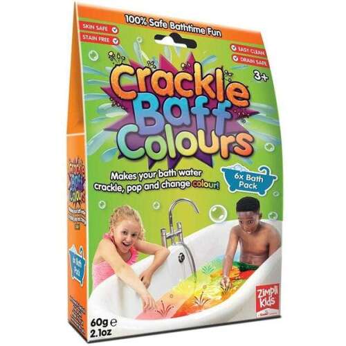 Crackle Baff Colours - pattogó színes fürdőpor, 60 g-os 37453943
