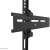 Neomounts TV wall mount, black, close-up of locking mechanism