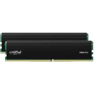 Crucial 32GB DDR4 Pro RAM-Kit, 2x16GB, schwarz - Crucial Arbeitsspeicher