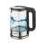 Mesko MS 1301B Glass Kettle with Water, 1.7L Capacity
