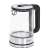 Mesko MS 1301B 1.7L Glass Electric Kettle with Temperature Control