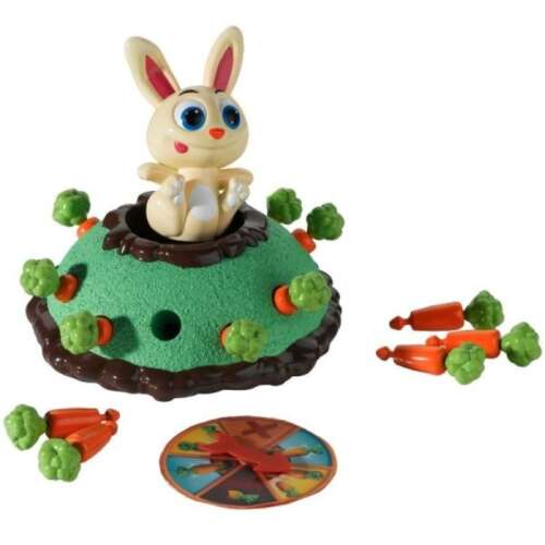 Ugribugri Bob társasjáték, szórakoztató játék gyerekeknek, ahol répát húzhatsz ki és megpróbálhatod elkapni az ugráló nyuszit