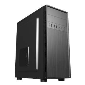 Gembird Fornax 160 ATX Számítógépház - Fekete 73085413 - Számítógépház