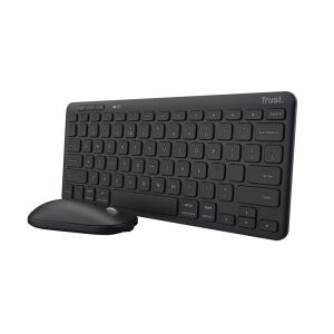 Set tastatură și mouse wireless Trust Lyra - Negru - Trust