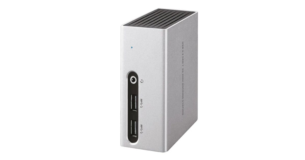 CLUB3D CSV-3104D dokovacia stanica a replikátor portov Kábel USB 3.2 Gen 1 (3.1 Gen 1) Type-A Čierna, Strieborná (CSV-3104D) 142432202