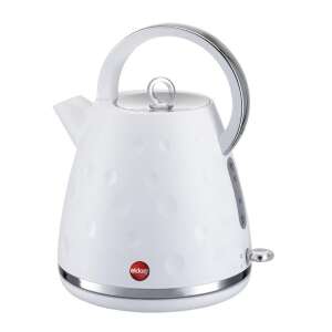 ELDOM Droppy Strix 1.7L White Kettle - Eldom