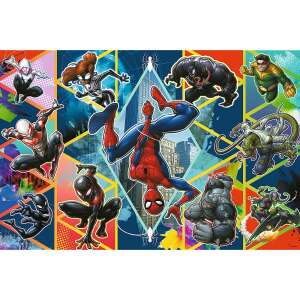 Trefl Junior Super Shape XL Marvel Pókember 160 darabos puzzle kész kép - Trefl Puzzle