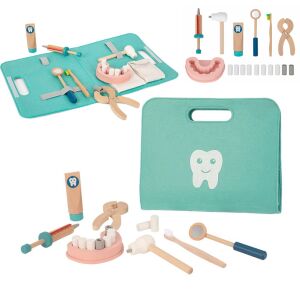 TOOKY TOY Set mic de dentist Valiză doctor 19 buc. FSC
