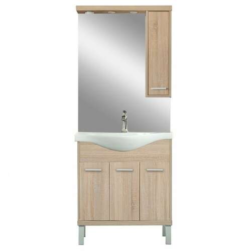 Nerva Fürdőszobabútor - Sonoma Tölgy - 75 cm 72558058