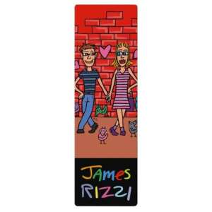 Könyvjelző 5x16cm, James Rizzi: Me for You, You for Me 72830398 