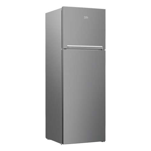 Beko RDSA310M30XBN Kétajtós hűtőszekrény, 306 l, F energiaosztály, hűtőventilátor, biztonsági üveg, magasság 175 cm, ezüstszín