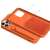 Xiaomi Redmi Note 10 / 10S Card Case phone case with card holder, red silicone case, close-up