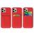 Xiaomi Redmi Note 10/10S red silicone case with card holder
