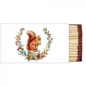 Storing For Winter gyufa doboz mókus mintával - Gyufa