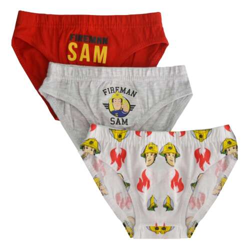Fireman Sam alsónadrág szett/3db Sam a tűzoltó 7-8 év (122-128 cm)