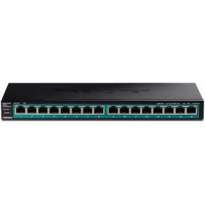 16-portowy przełącznik Gigabit PoE+ TRENDnet (123W) 72618712 - Trendnet