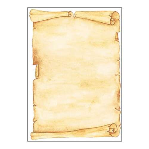 Sigel A4 pre-printed parchment paper, 50 sheets, ideal for certificates and letters