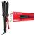 Revlon Wave Master Jumbo Waver hajformázó 3 hengerrel, fekete és piros színben