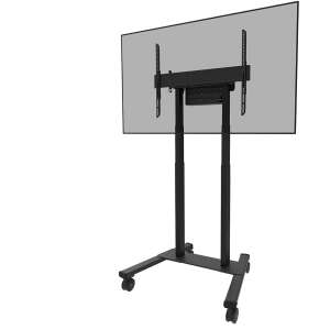Neomounts FL55-875BL1 motorized TV stand, black, 37-100 inch, 110 kg capacity - TV Stand and Wall Mount