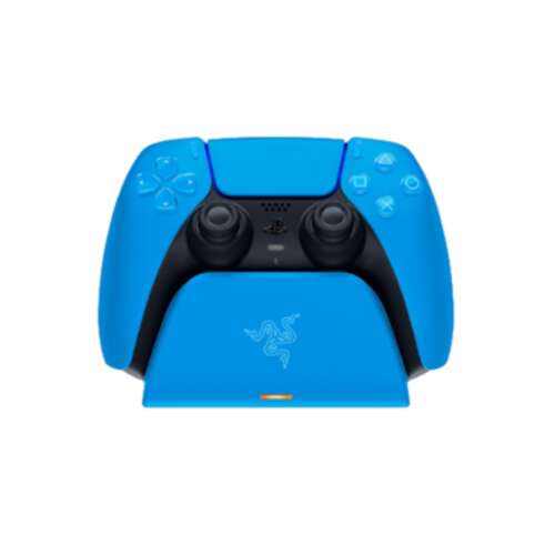Razer Quick Charging Stand pentru controler PS5 DualSense, albastru