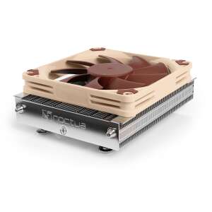 Cooler CPU Noctua NH-L9a-AM5, profil redus, soclu AM5, ventilator 92 mm, culoare bej și maro - Noctua Ventilator de PC