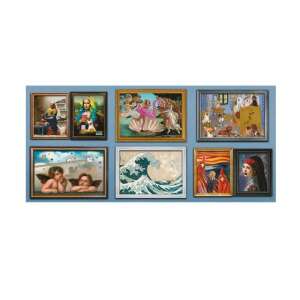 Trefl Prime UFT 9000 piece puzzle, Not So Classic Art Collection, featuring humorous versions of famous paintings - Puzzle