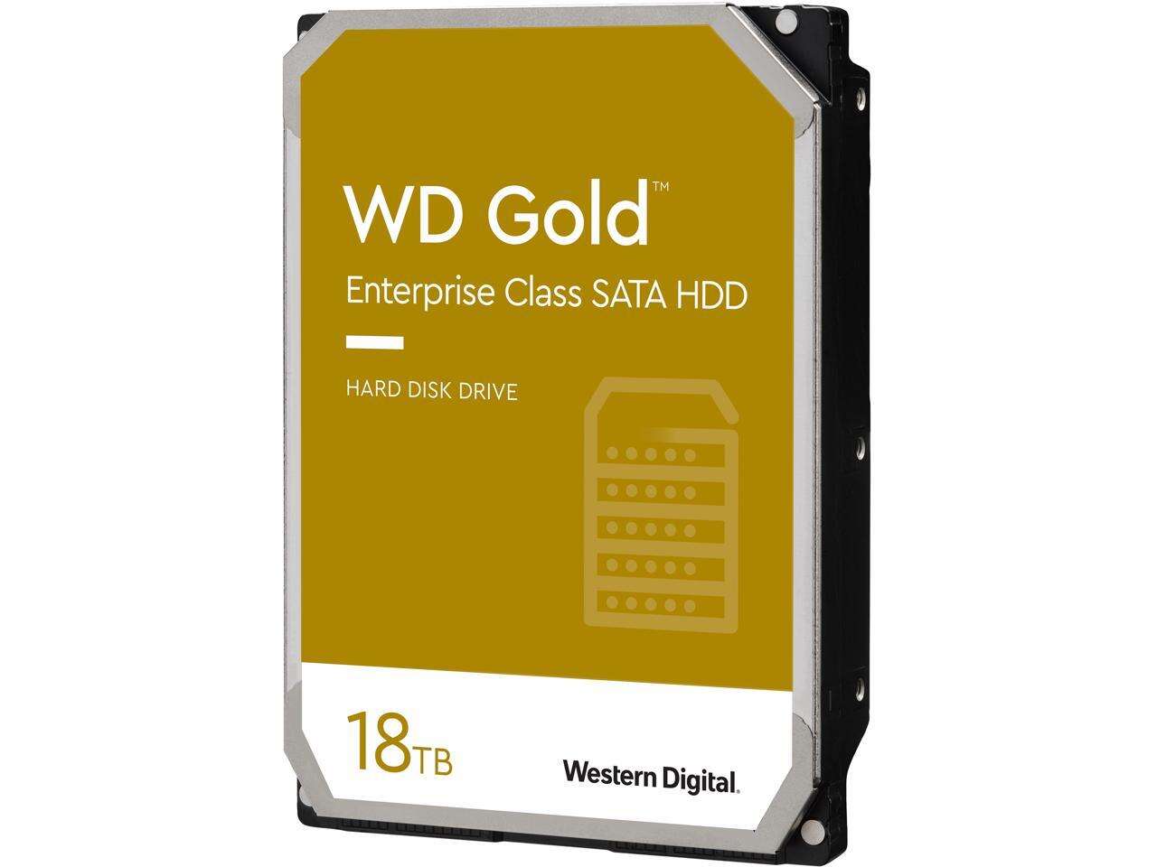 Western digital 18tb gold enterprise sata3 3.5" szerver hdd