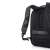 XD Design Bobby Flex Gym Zwei-in-Eins-Rucksack, schwarz, Detail des Schultergurts mit Sonnenbrillenhalter