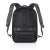XD Design Bobby Flex Gym Zwei-in-Eins-Rucksack, schwarz, Rückansicht