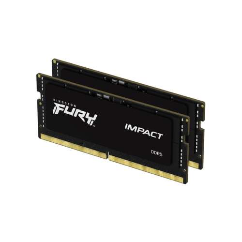 Kingston 64GB / 5600 Fury Impact DDR5 Notebook RAM KIT (2x32GB) (KF556S40IBK2-64)