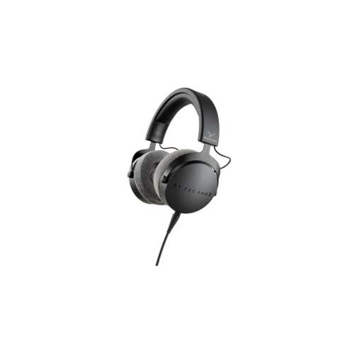 Beyerdynamic DT 700 PRO X schwarze Kopfhörer, schräge Ansicht