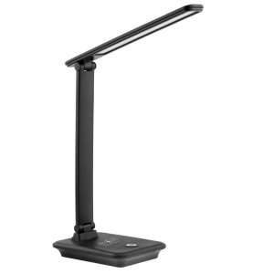 Maclean MCE616B LED Schreibtischlampe mit Qi Wireless Charger, Schwarz - Nonbrand Tischlampen